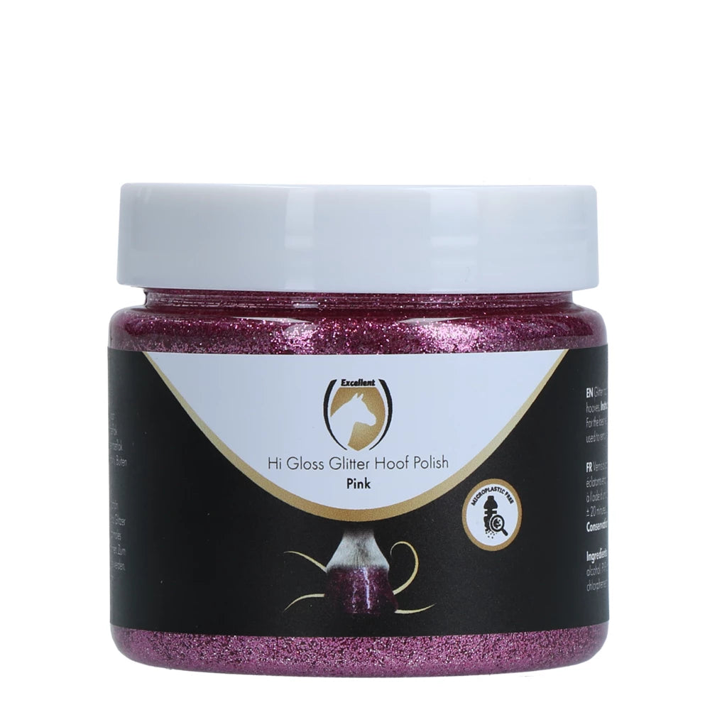 Excellent Horse Hi Gloss Glitter Hoeflak 150ml