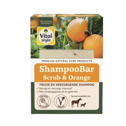 VitalStyle Shampoobar Scrub & Orange